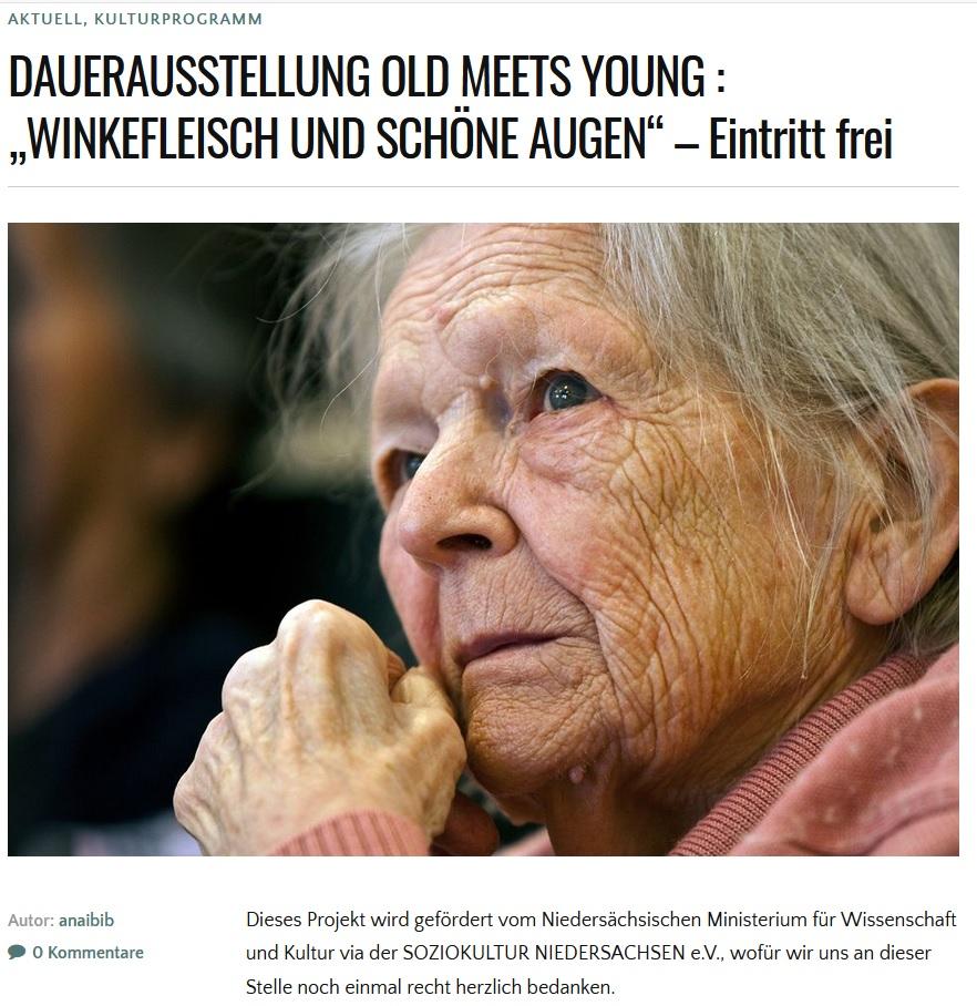 1w ausstellung old meets young