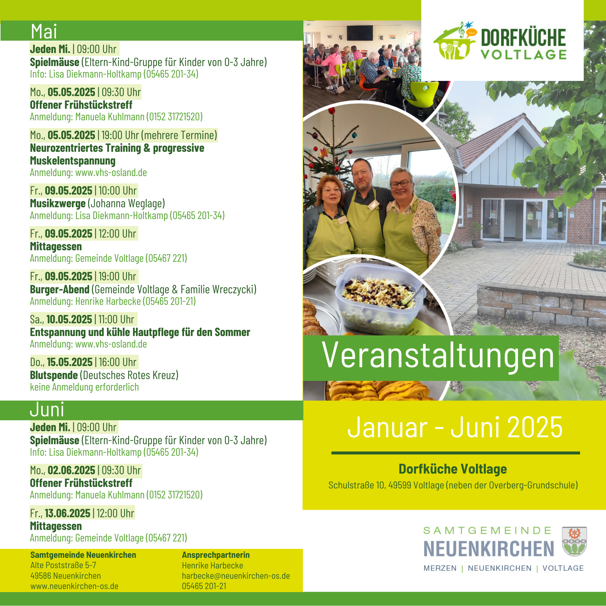 2025 veranstaltungsflyer dorfkueche 1.halbjahr vorderseite