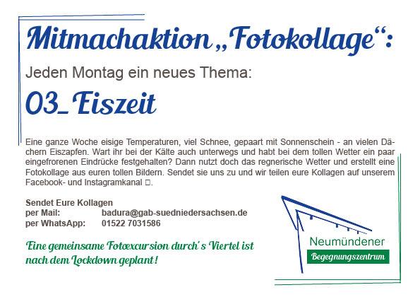 33 handzettel mitmachaktion eiszeit