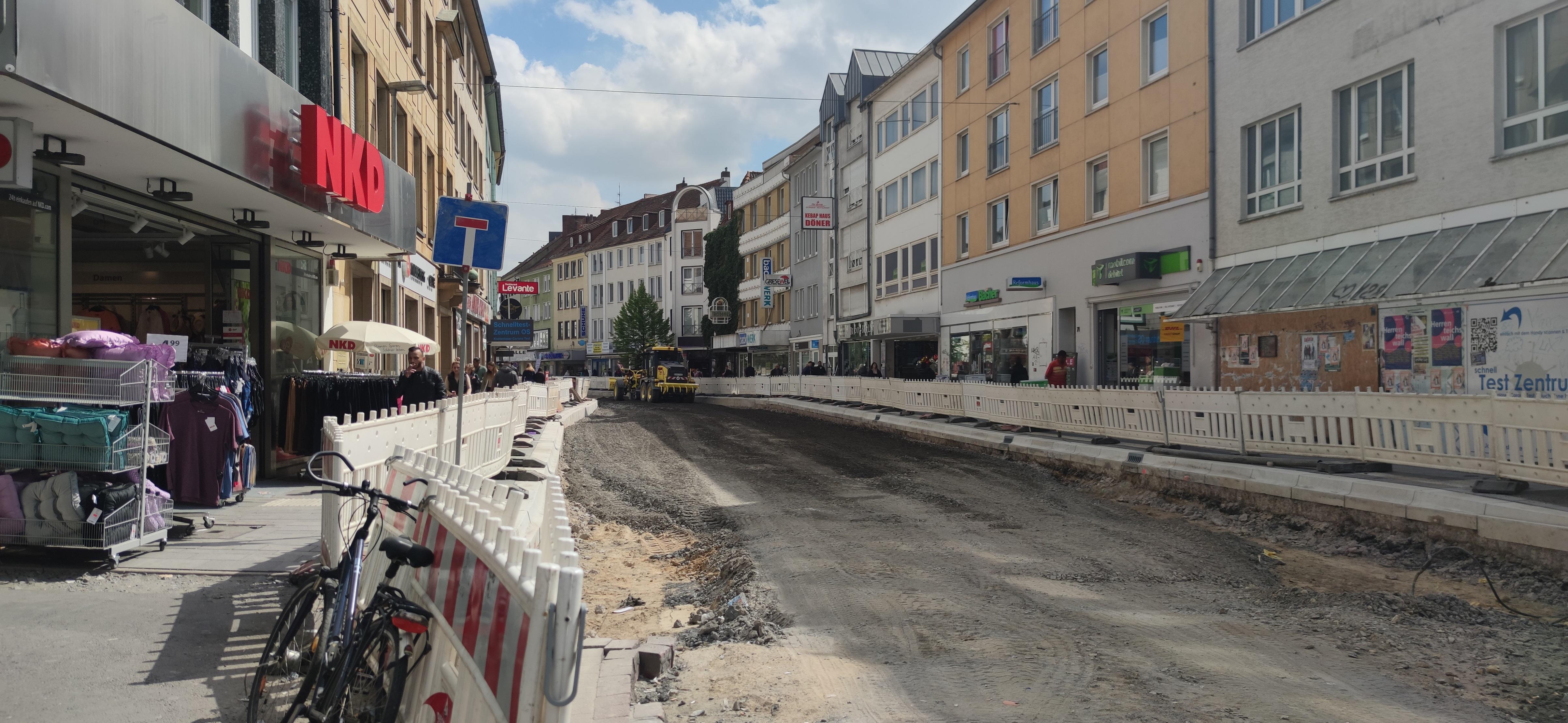 3 johannisstrasse baustelle