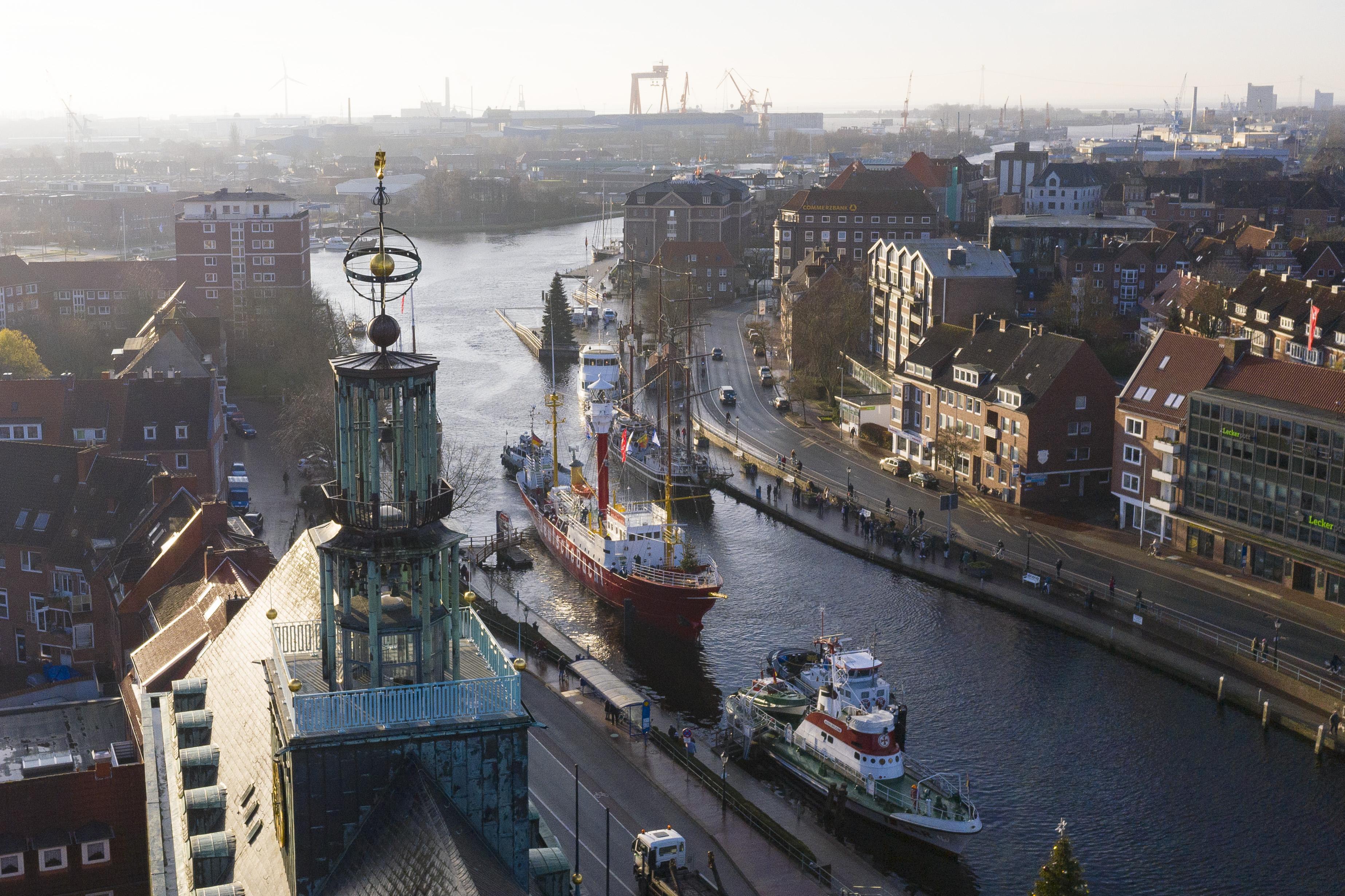 amrumbank feuerschiff ankunft ratsdelft rathaus