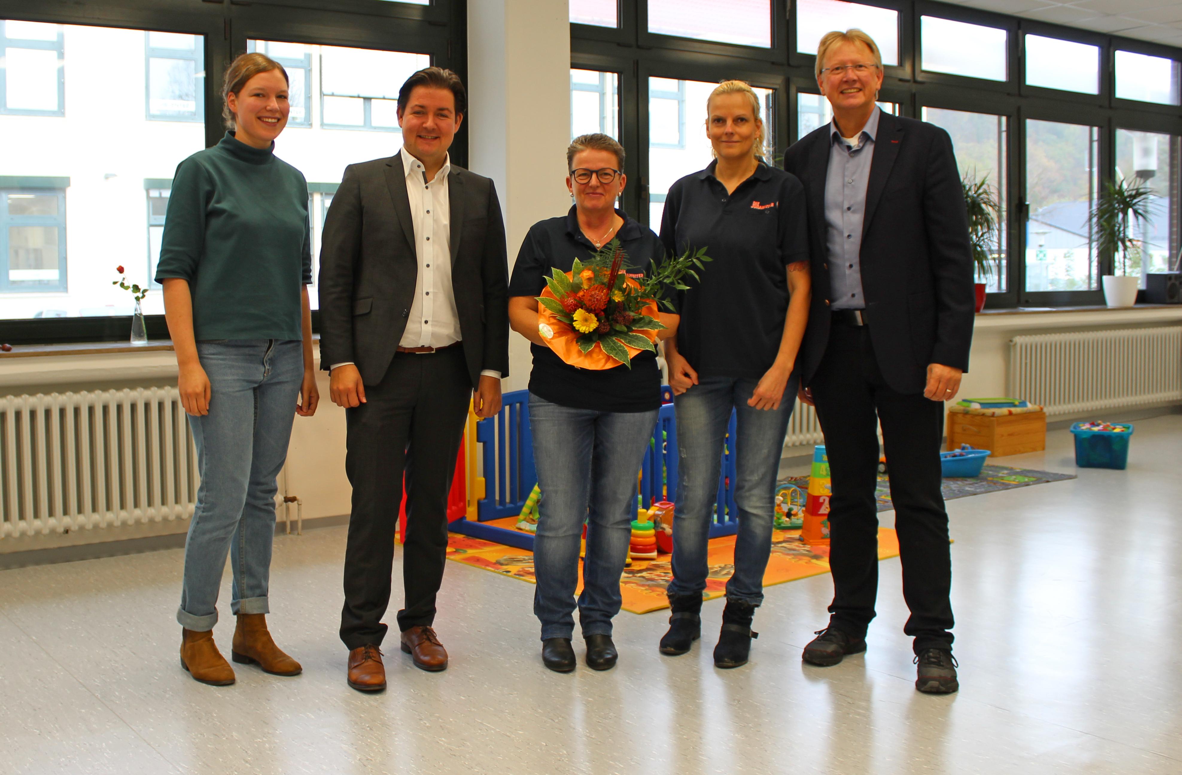 besuch in den neuen raeumlichkeiten