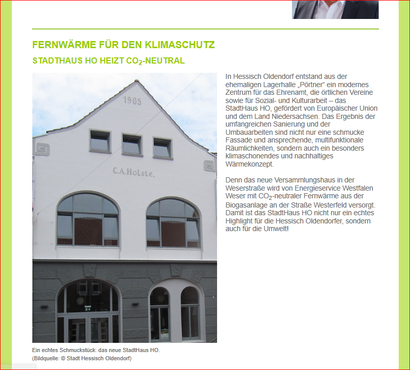 co2 neutrale fernwaerme stadthaus h o