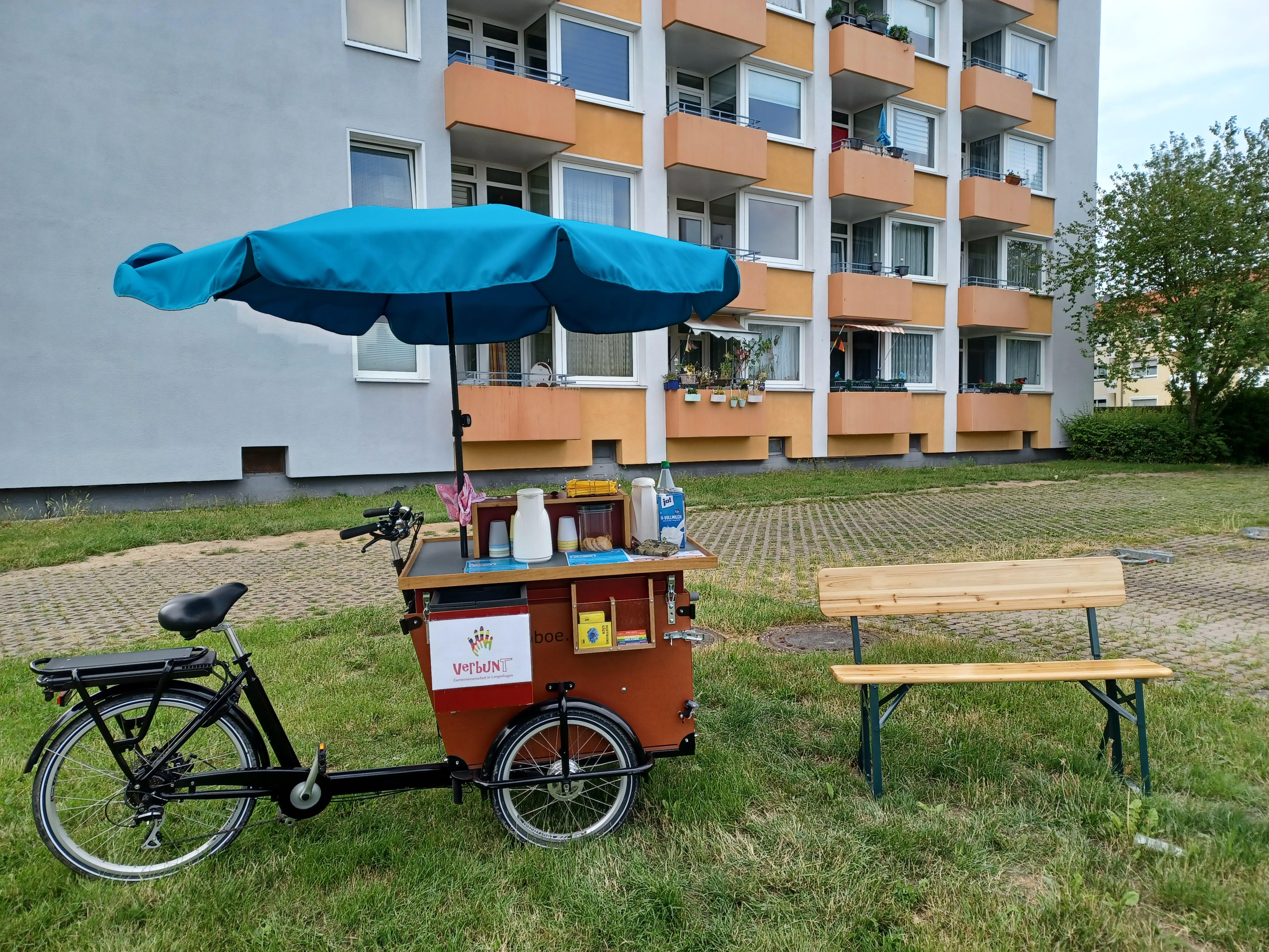 coffee bike hochhaus