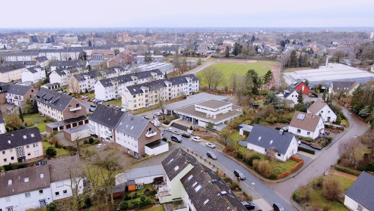 drohnenaufnahme gemeinwesendiakonie verden