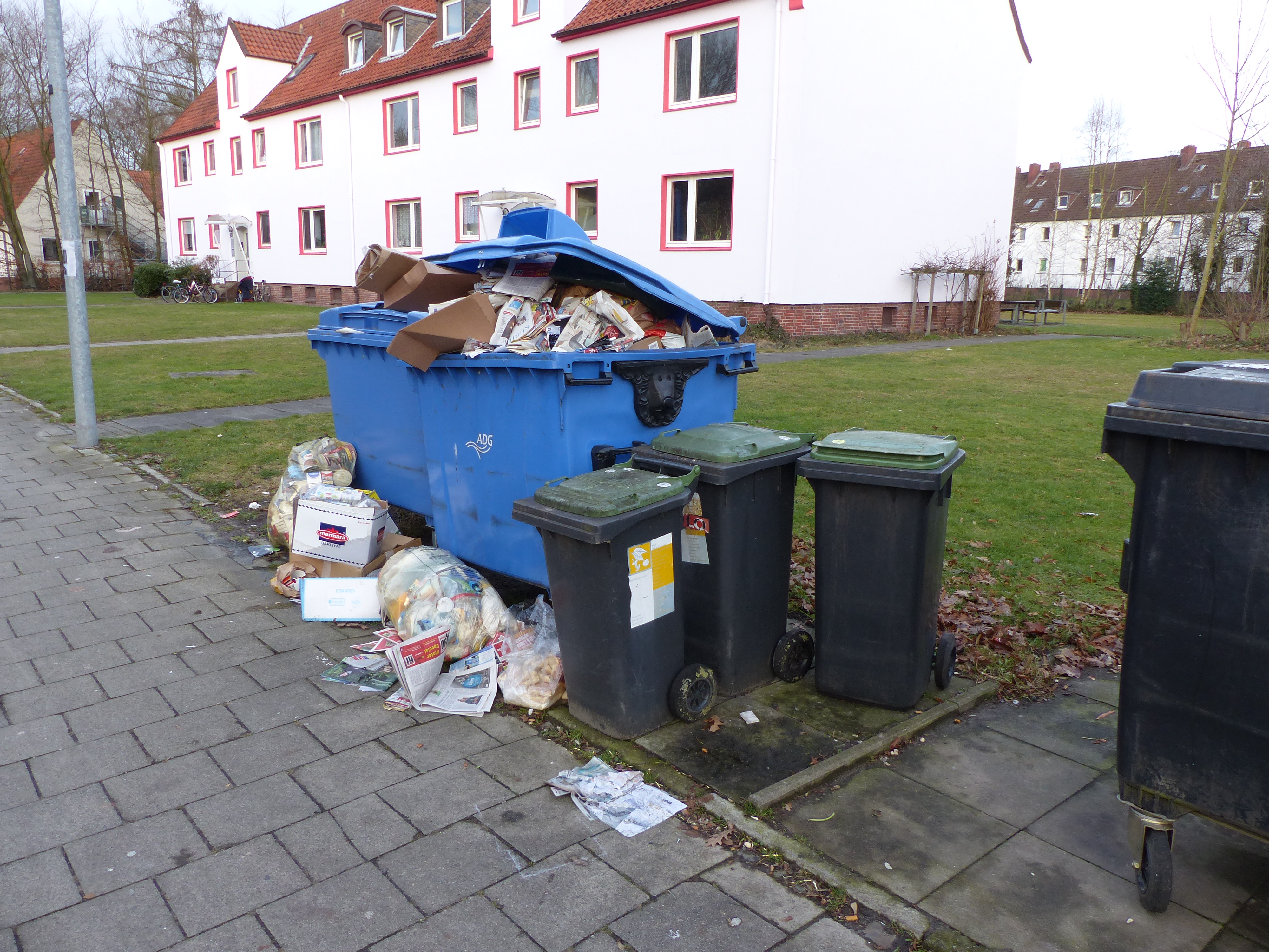 duesternort elbinger str siedlungshaeuser