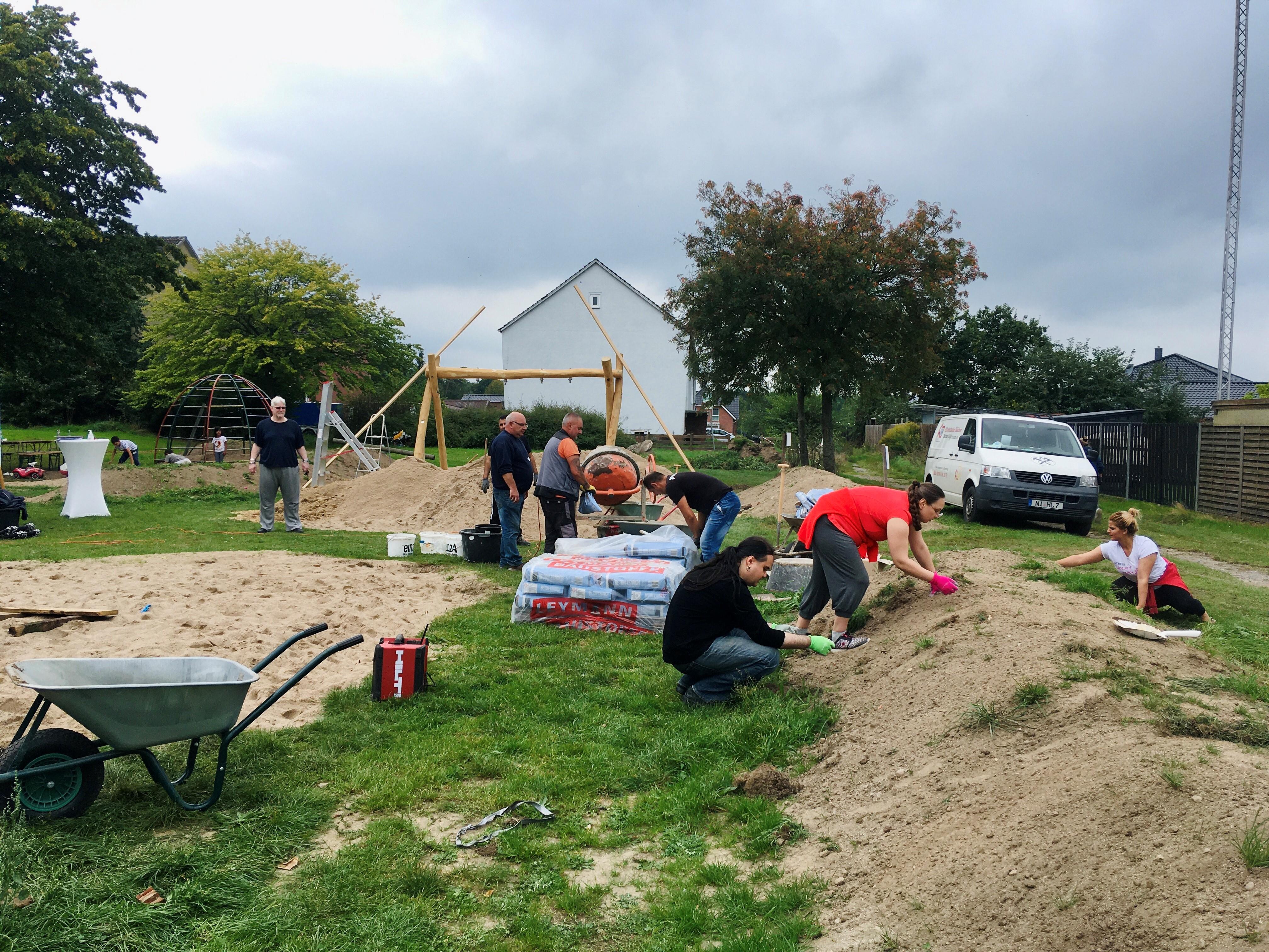 gemeinsames fuer den neuen spielplatz