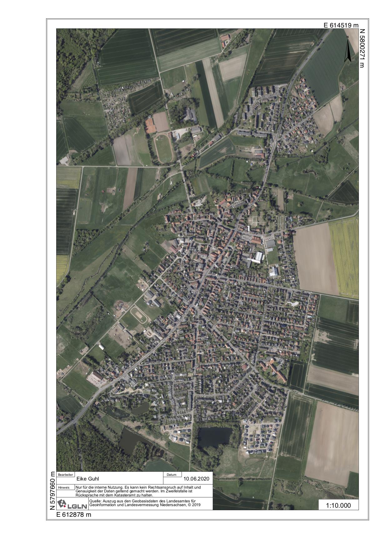 luftaufnahme lehre picture