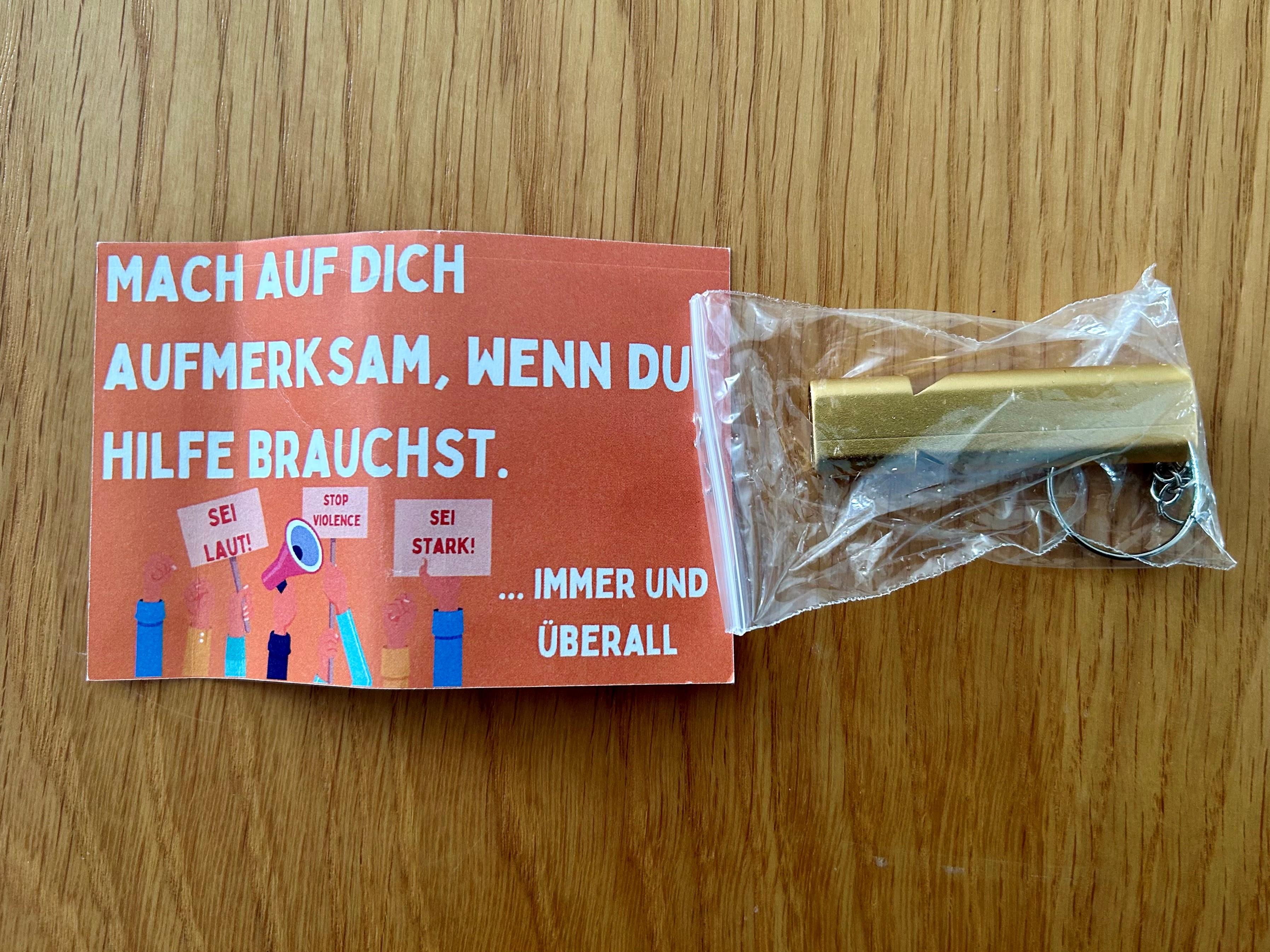 mach auf dich aufmerksam wenn du hilfe brauchst