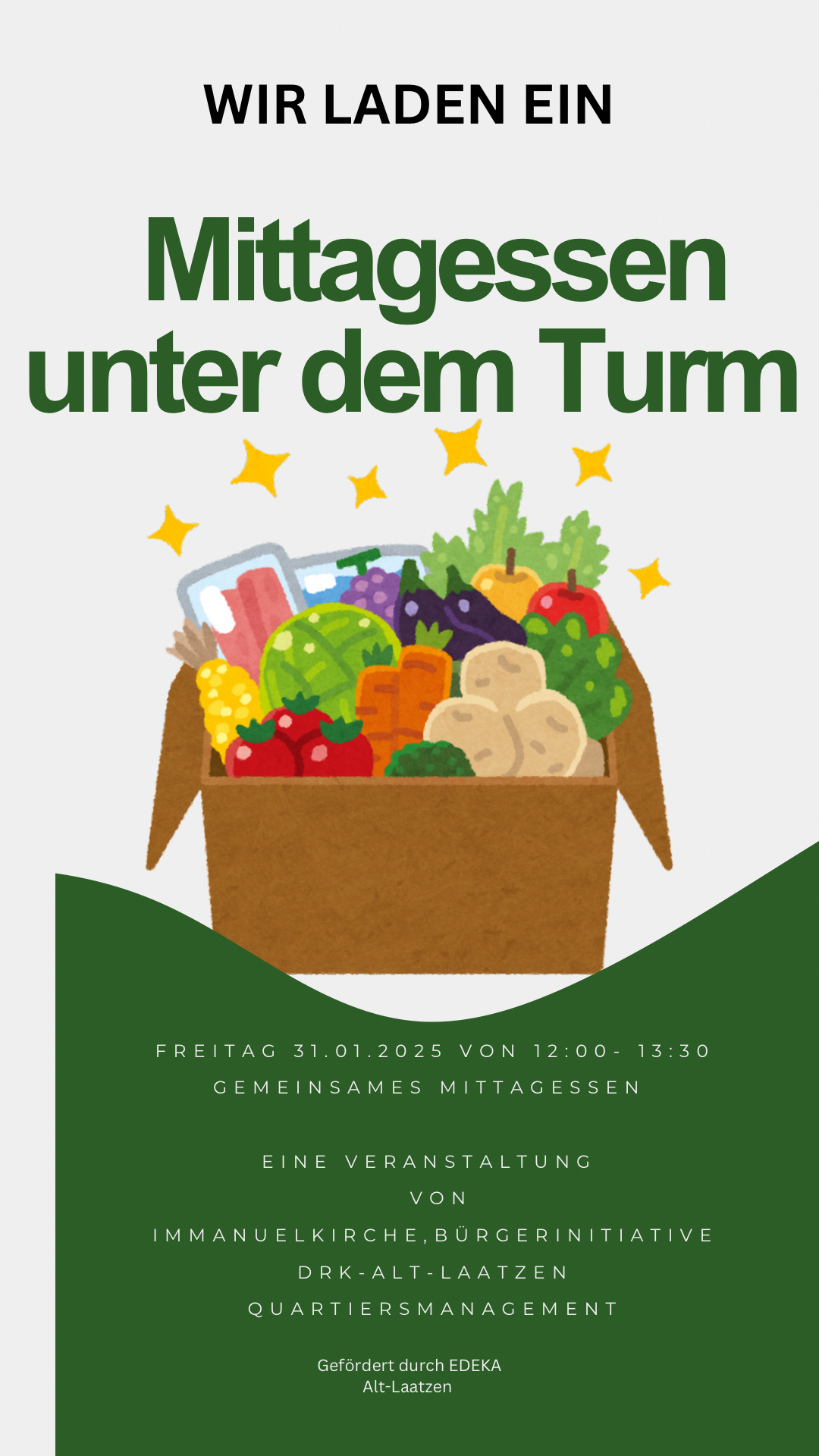 mittagessen unterm turm
