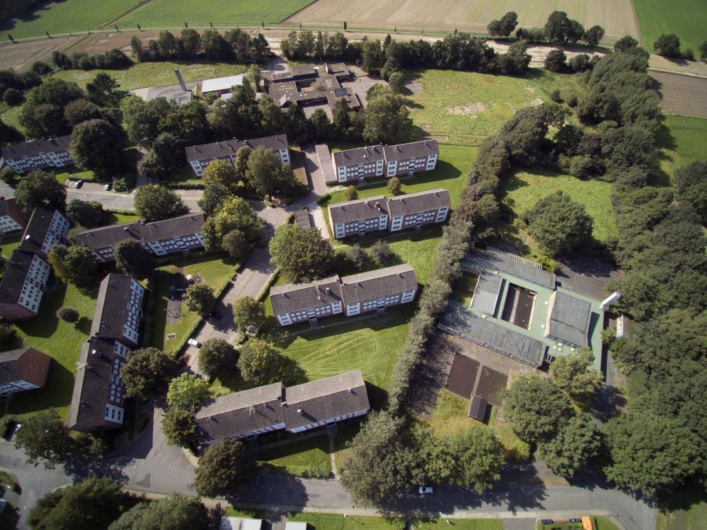 musikerviertel mit britischem wavell center blickrichtung nach westen