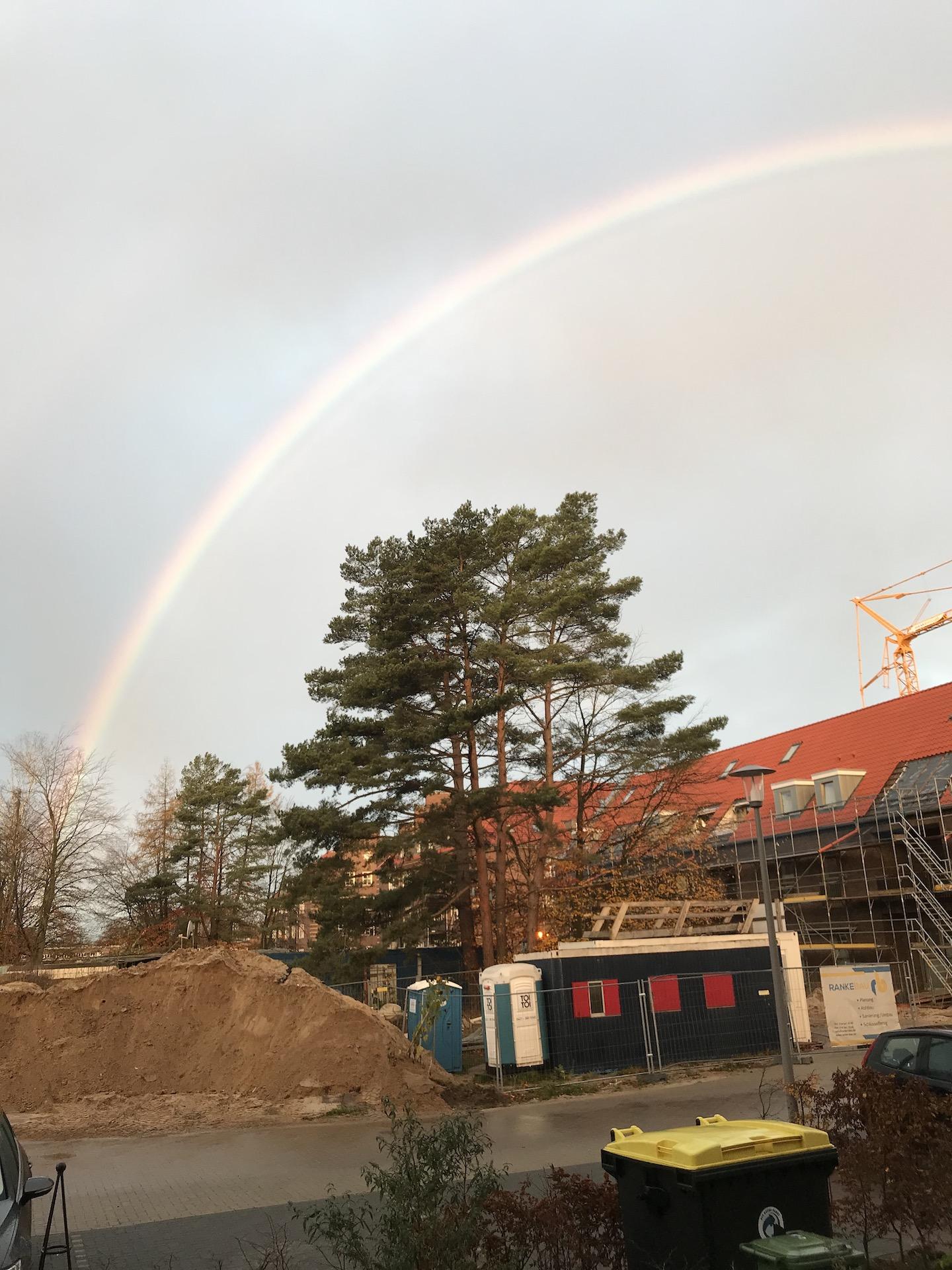 regenbogen ueber neudonnerschwee