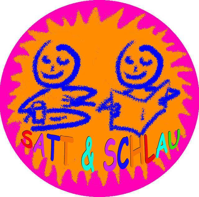satt und schlau logo mit titel in versalien neu