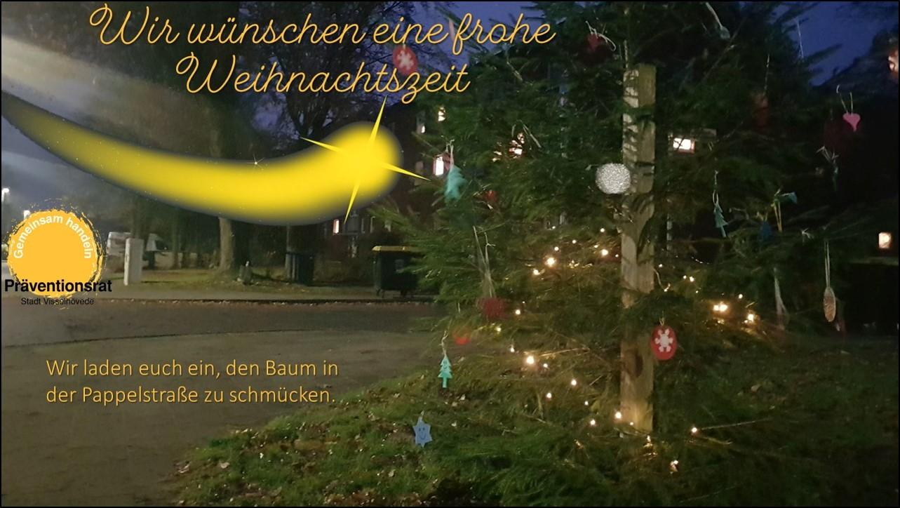 schmuecken weihnachtsbaum pappelstrasse