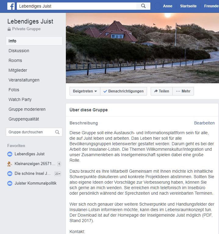 screenshot facebook