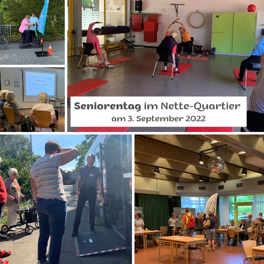 seniorentag im nette quartier am 3. september 2022