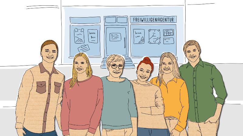 was macht eine freiwilligenagentur