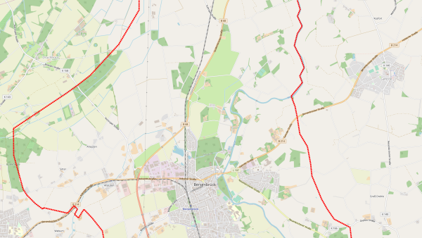 kartenausschnitt gemeindeflaeche bersenbrueck osm