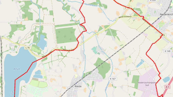 kartenausschnitt gemeindeflaeche rieste osm