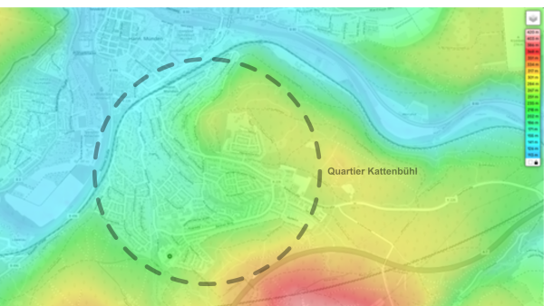 topografische lage neue gwa