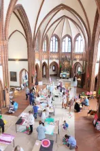 150 jahre elisabeth malworkshop in der kirche