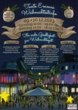 a12 tante emma weihnachtsstrasse plakat a3