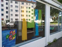 aussenansicht mitten im wohngebiet