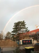 regenbogen ueber neudonnerschwee